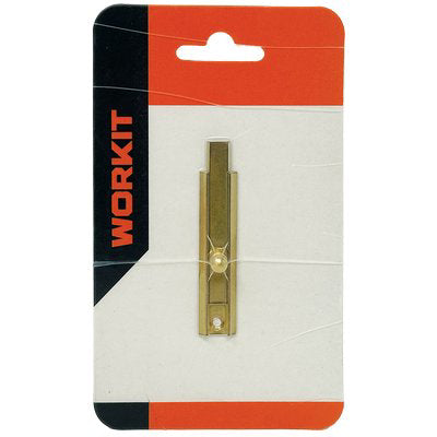 CATENACCIOLO BINARIO X MOBILI SELF WORKIT - OTTONE LUCIDO MM 15,5X5 CM 6