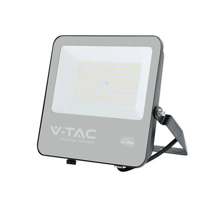 100W LED FLOODLIGHT WITH CREE CHIP CCT:6500K BLACK BODY GREY GLASS 6YRS WARRANTY 185LM/W