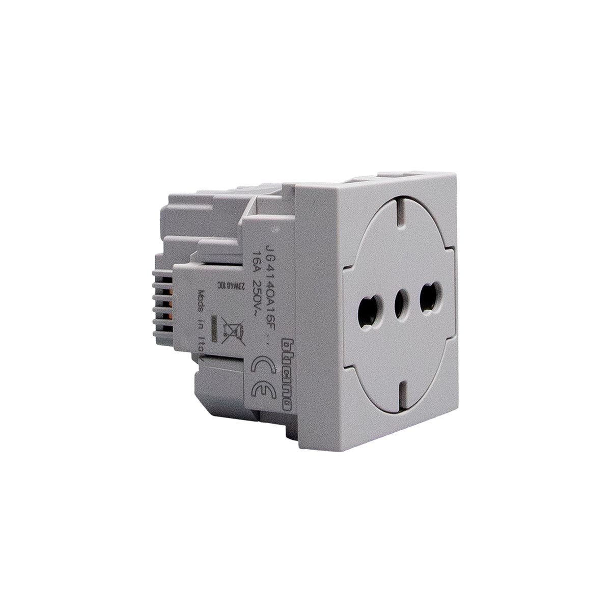 BTicino MATIXGO - PRESA ITA P40 FLAT GRIGIO