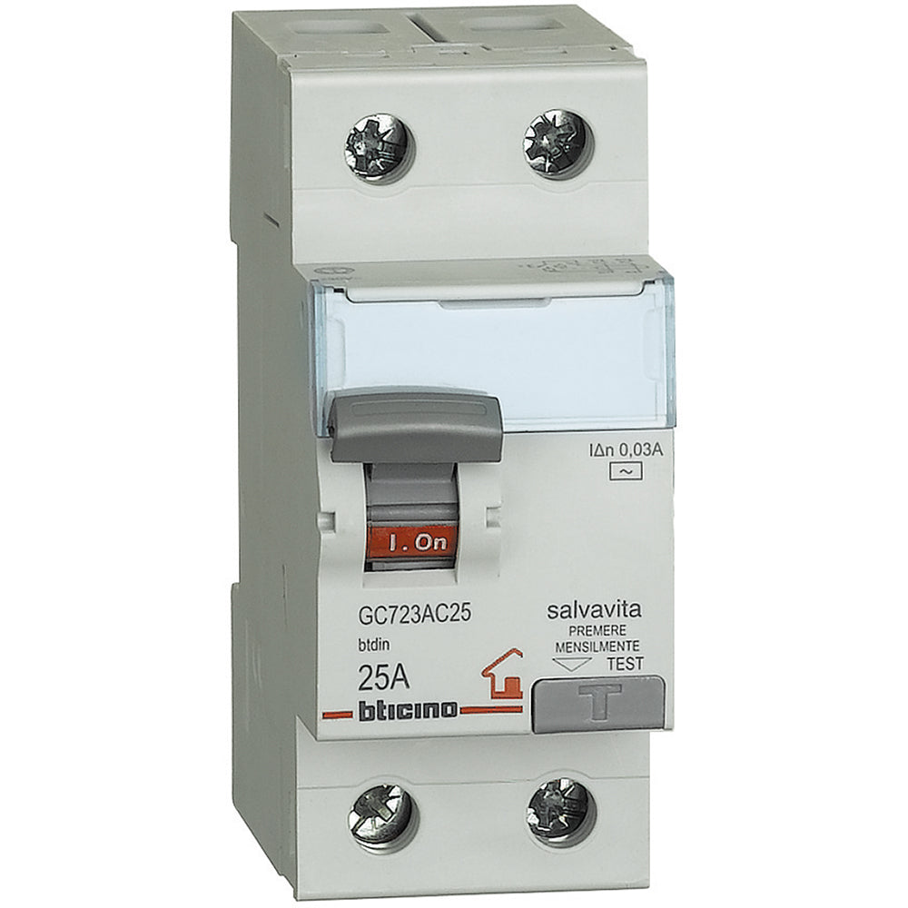 BTicino BTDIN - DIFFERENZIALE PURO AC 2P 25A 30MA?