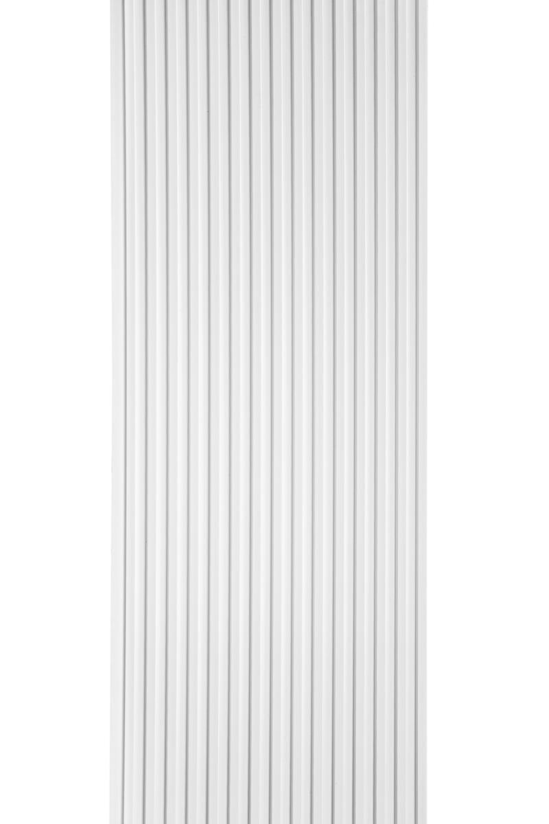 LAMELLI MOD. STRETTO LASTRA BIANCA IN POLIMERI 270X12X1,2 CM