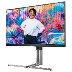 AOC Q27U3CV - 27"" MONITOR 2K - FRAMELESS - 75 HZ - CALIBRAZIONE GRAFICA - W3Y