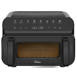 ARDES FRIGGISANA GRILL (ARFRYA12GP) - FRIGGITRICE AD ARIA 10 LT - DISPL TOUCH - 2 RESIST