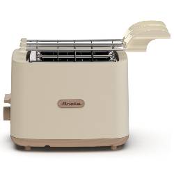 ARIETE BREAKFAST  WOOD (157/06) - TOSTAPANE ELETTRICO - 760 WATT - BEIGE