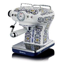 ARIETE CAFFÈ ESPRESSO CAPRI EDITION (1389) - MACCHINA PER CAFFE'' ESPRESSO - POLVERE E CIALDE - 1 O 2 TAZZE - CAPPUCCINATORE - PRESSIONE 15 BAR - 850W