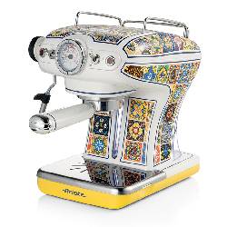 ARIETE CAFFÈ ESPRESSO POSITANO EDITION (1389) - MACCHINA PER CAFFE'' ESPRESSO - POLVERE E CIALDE - 1 O 2 TAZZE - CAPPUCCINATORE - PRESSIONE 15 BAR - 850W