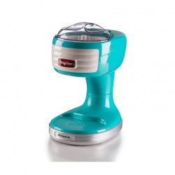 ARIETE ICE CRUSHER PARTY TIME (0076/01) - TRITAGHIACCIO ELETTRICO - LAMA IN ACCIAO INOX - CELESTE - 30W