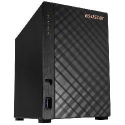 ASUSTOR DRIVESTOR 2 LITE (AS1102TL) - 2 BAY TOWER NAS, QUAD-CORE 1.7GHZ CPU, 1GBE PORT, 1GB DDR4 (DISKLESS)