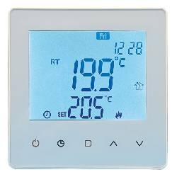 BRAVO QUBO TOUCH (93003116) - CRONOTERMOSTATO DIGITALE - DISPLAY LCD - PROGRAMMAZIONE AUTOMATICA O MANUALE