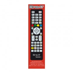 BRAVO TECHNO 1 (92602665) - TELECOMANDO PROGRAMMABILE A 1 BANCO DI MEMORIA PER TV / VCR / DVD PLAYER / DTT