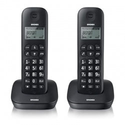 BRONDI GALA TWIN (NERO) - TELEFONO CORDLESS DOPPIO