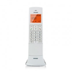 BRONDI LEMURE (BIANCO) - TELEFONO CORDLESS SINGOLO - VIVAVOCE