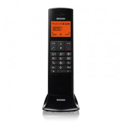 BRONDI LEMURE (NERO) - TELEFONO CORDLESS SINGOLO - VIVAVOCE