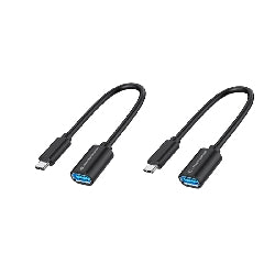 CONCEPTRONIC ABBY11B - ADATTATORE USB-C (M) / USB-A (F) OTG - 20 CM