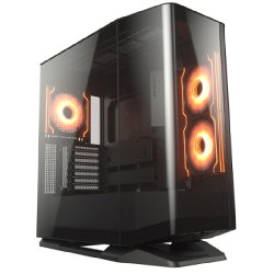 COUGAR FV270 (BLACK) - PC CASE MID TOWER - VENTOLA RGB  2*140mm + 2 *120mm