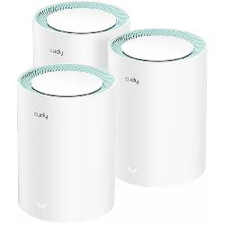CUDY M1300(3-PACK) - MESH SYSTEM AC1200 WI-FI AC1200 WI-FI GIGABIT - 3 NODI