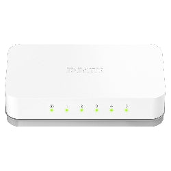 D-LINK GO-SW-5E - EASY DESKTOP SWITCH 5 PORTE 10/100M