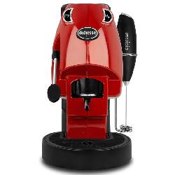 DIDIESSE BABY FROG COFFEE AND TEA (ROSSO PIENO) - MACCHINA DA CAFFE'' CON FRULLINO E DOPPIO PORTACIALDA - 450W