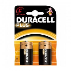 DURACELL MN1400 BLISTER 2 BATTERIE MEZZA TORCIA - master carton da 10 blister