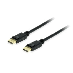EQUIP 119251 - CAVO VIDEO DISPLAY PORT 1.4 M/M, 8K 60HZ, GOLD PLATED CONNECTORS - 1M