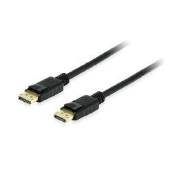 EQUIP 119255 - CAVO VIDEO DISPLAY PORT 1.4 M/M, 8K 60HZ, GOLD PLATED CONNECTORS - 5M