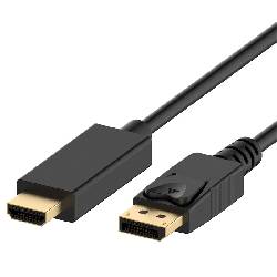 EWENT EC1431 - CAVO DISPLAYPORT (M) / HDMI (M) - 1,8 M