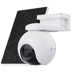 EZVIZ EB8 PRO4G KIT - TELECAMERA DA ESTERNO MOTORIZZATA A BATTERIA + SOLAR PANEL - MODULO 4G + WIFI - 4K - GPS INTEGRATO - COLOR NIGHT VISION - DIFESA ATTIVA - RILEVAMENTO INTELLIGENTE MOVIMENTO - AUDIO BIDIREZIONALE