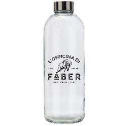 FABER PA59V - BOTTIGLIA IN VETRO SERIGRAFATA DA 1000 ML PER MACCHINA CAFFE'' ( NON ADATTA ALLA SERIE MINI)