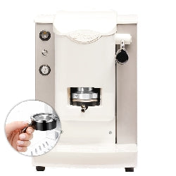 FABER SLOT PLAST LITE2.1 GRIGIO BIANCO (SPGRIBLT2.1) - MACCHINA CAFFE A CIALDE - 95 GRADI - PORTACIALDE ESTRAIBILE