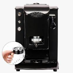FABER SLOT PLAST LITE2.1 NERO (SPNERNLT2.1) - MACCHINA CAFFE A CIALDE - 95 GRADI - PORTACIALDE ESTRAIBILE