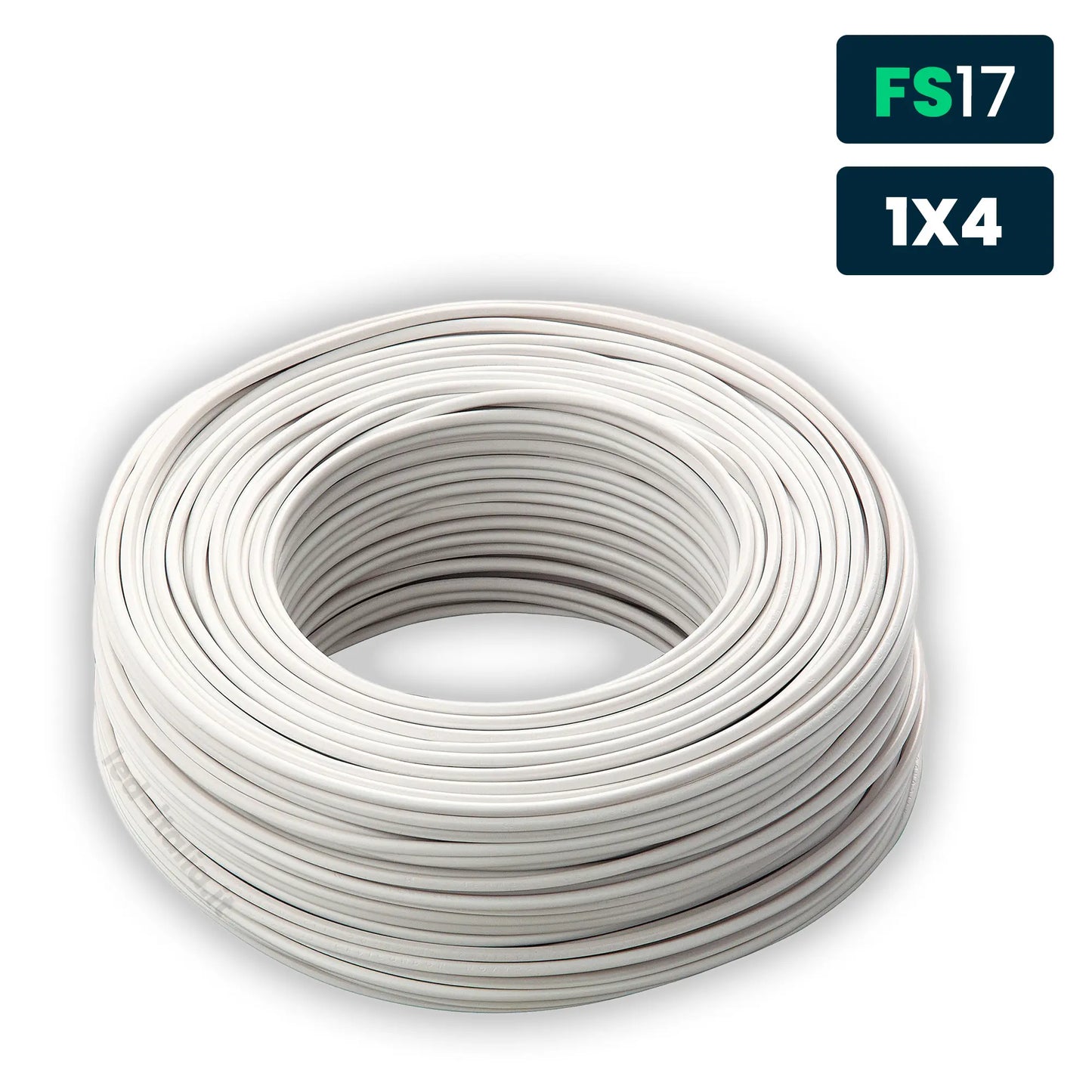 Cavo Unipolare FS17 450/750V 4mm² Bianco