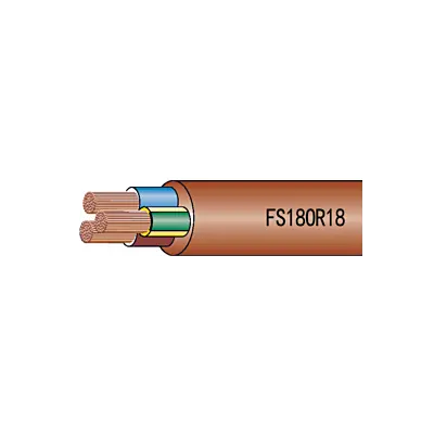 Cavo Bipolare FS18OR18 450/750V 2x1,5mm² Marrone