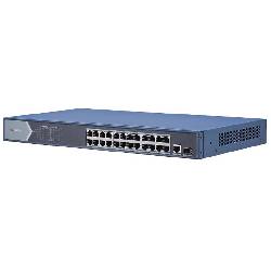HIKVISION DS-3E0526P-E - UNMANAGED DESKTOP SWITCH 24PT POE GIGABIT + 1PT SFP