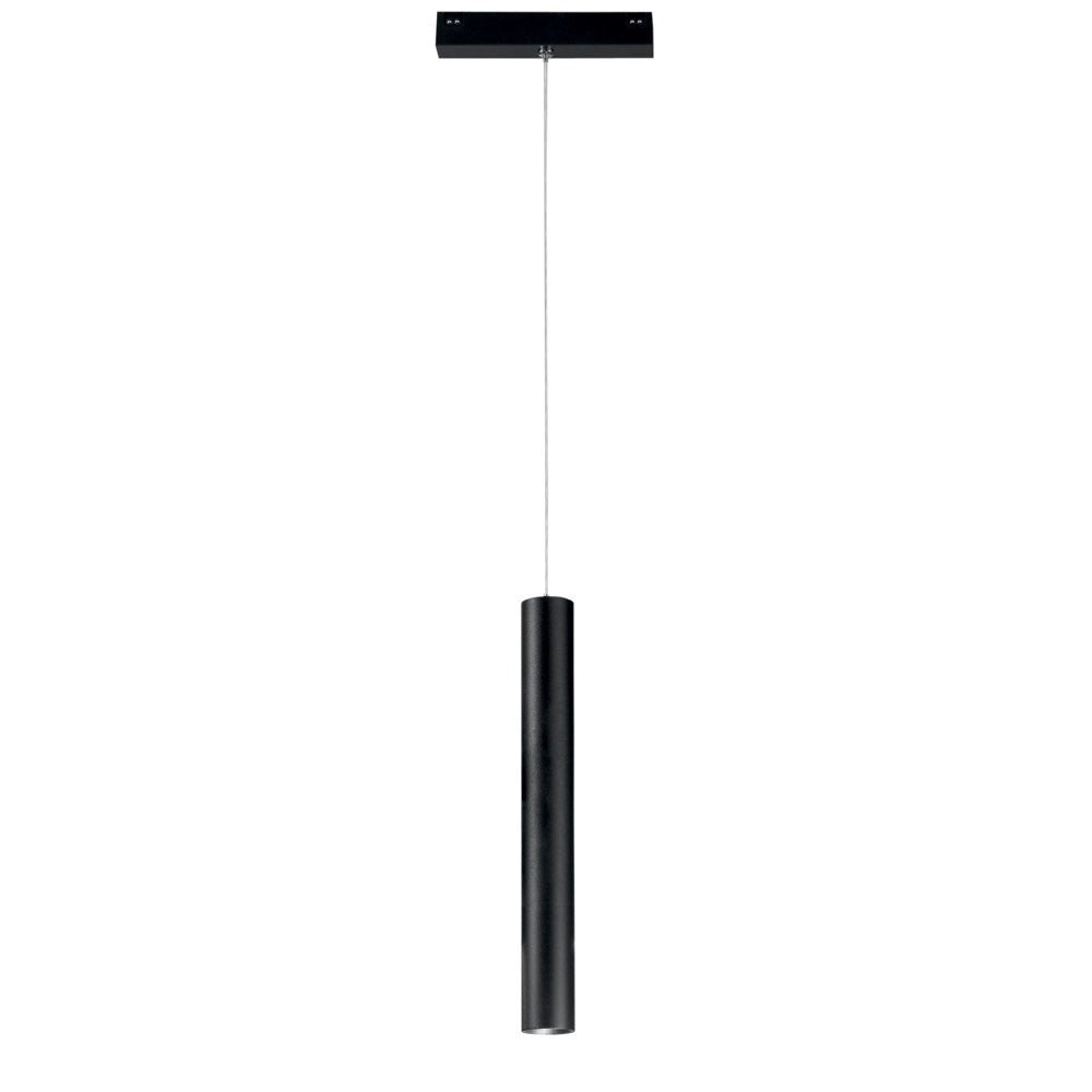 SOSPENSIONE DAVINCI TUBO NERO LED 48V 3W 300LM 4000K 30X16,1X3,5CM