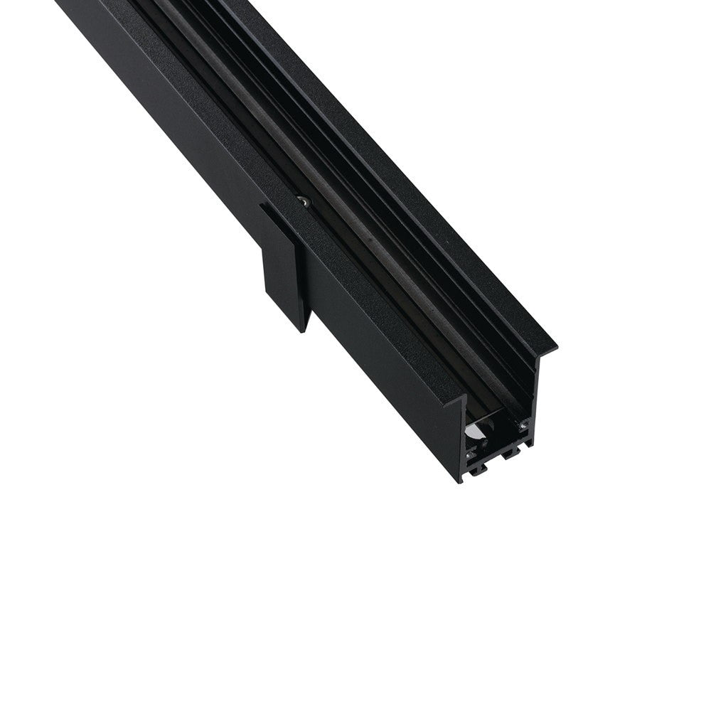 BINARIO DAVINCI A INCASSO NERO 48V 200X4,2X3,9CM