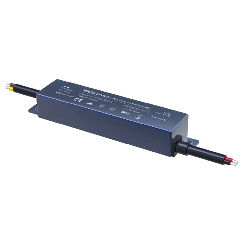DRIVER 24V 60W 2,5A AC176-264V IP67 16X5X3,1CM