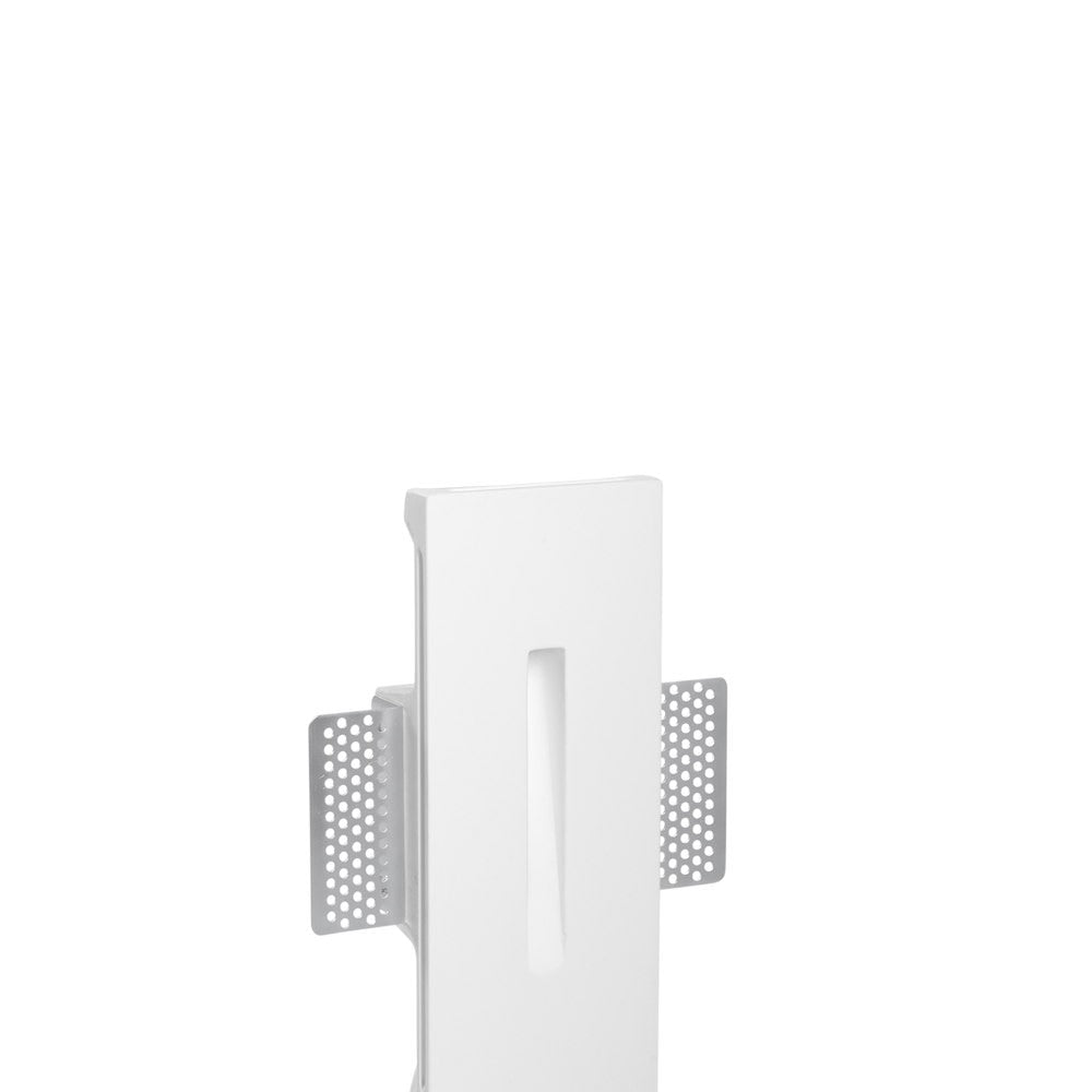 INCASSO LED ELLE IN GESSO 2W 100LM 3000K DRIVER NON INCL. 200X80X40MM