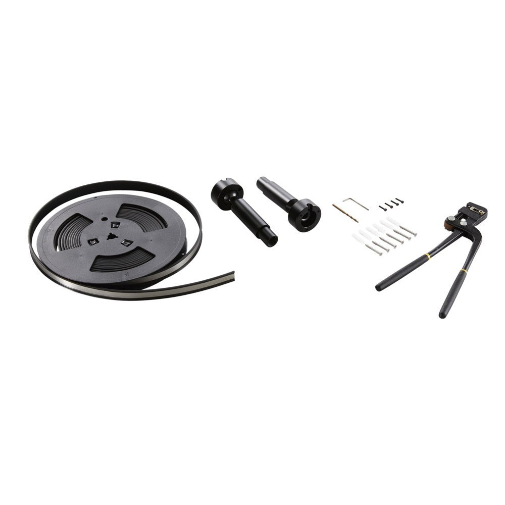 KIT BASE 600CM PER LAMPADA LINEARE CAVO TESO LED INCLUSO BASETTE SOFFITTO E ACCESSORI