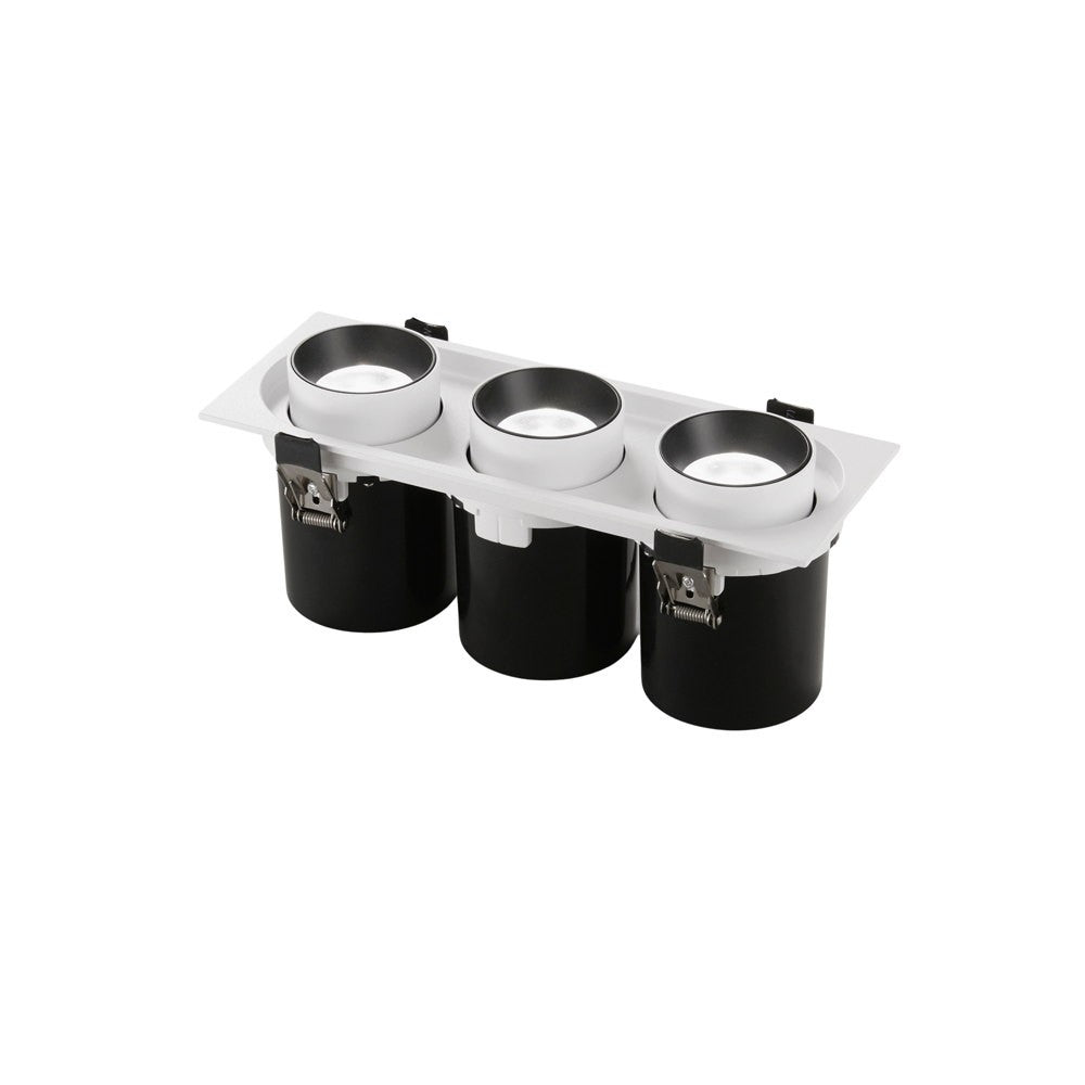INCASSO LED OUTSIDER BIANCO 3X15W CCT