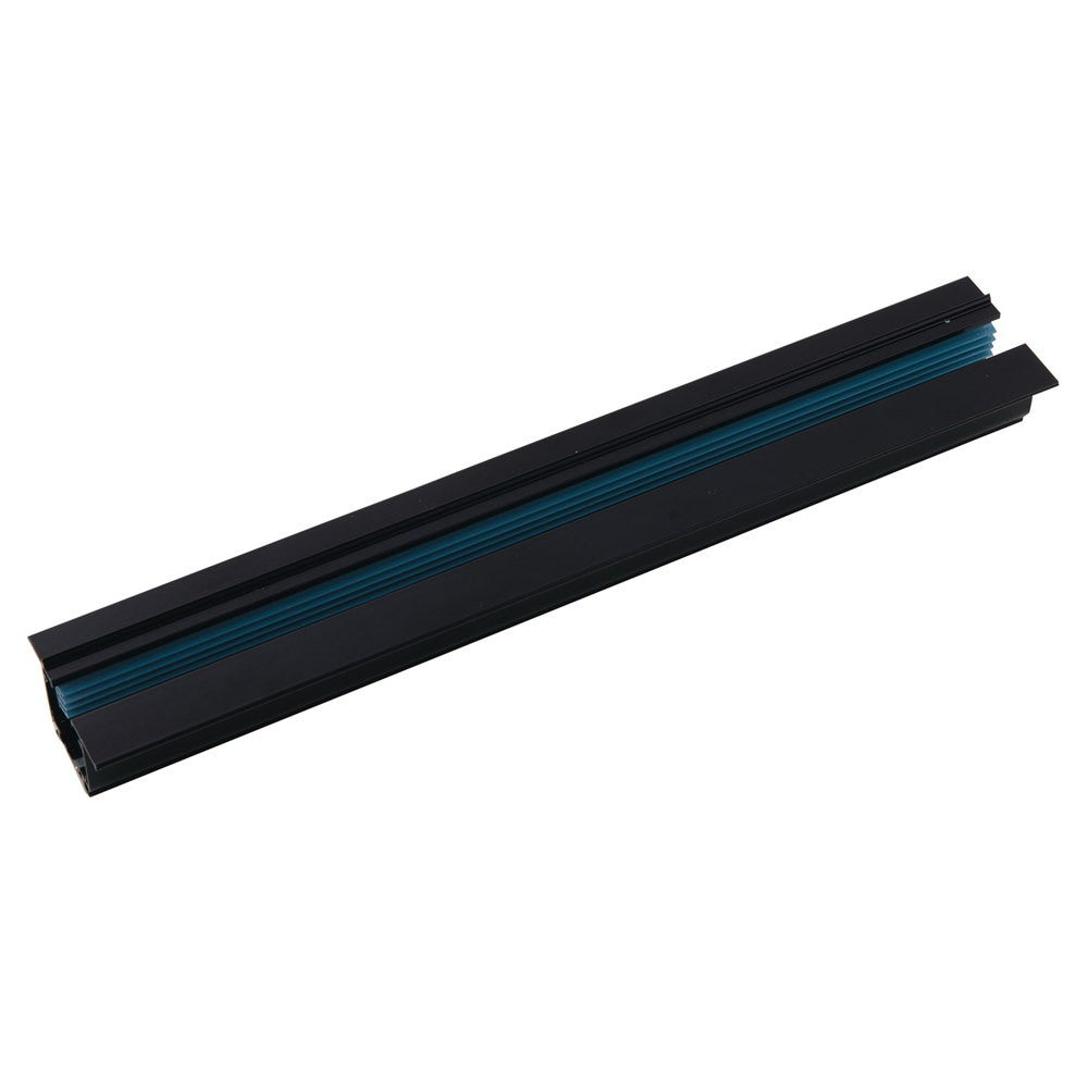 BINARIO INCASSO TRIFASE NERO INCLUSO TAPPI 100X5,5X3,3CM