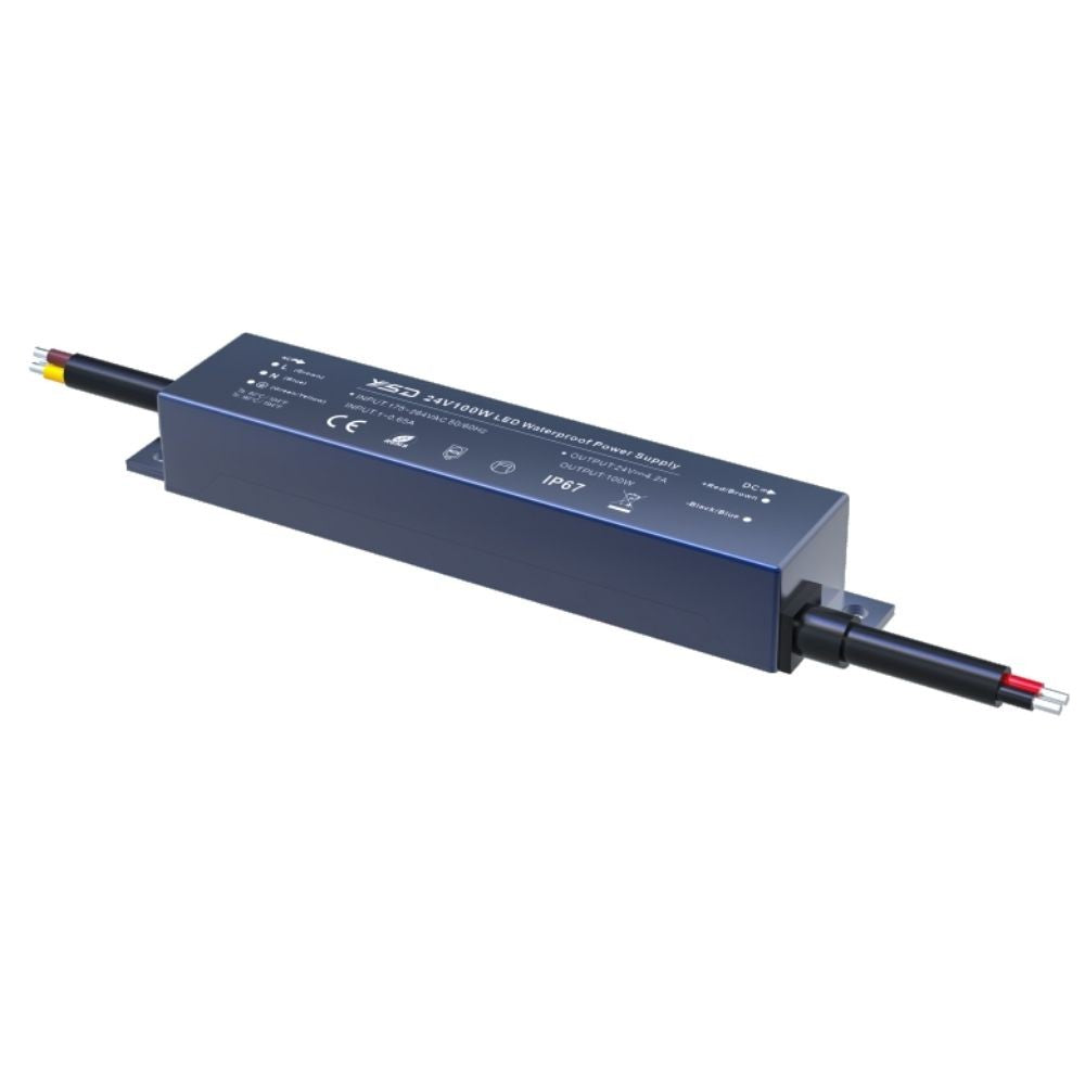 DRIVER 24V 100W 4,2A INPUT AC176-264V IP67 22X5X3,1CM