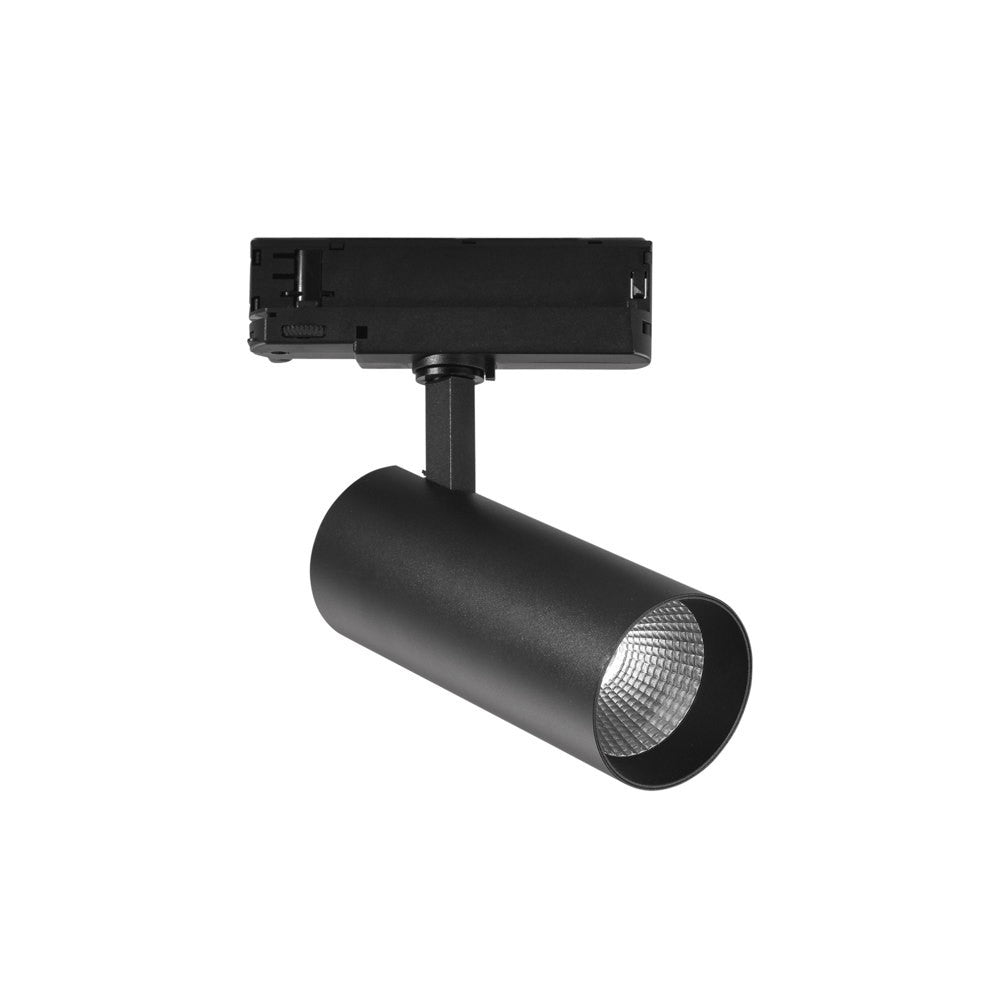 PROIETTORE A BINARIO LED JET 30FM NERO 30W 4800LM 3000K 7X15CM