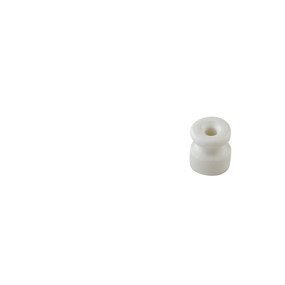 KIT 4PZ ISOLATORI CLAY BIANCO 1,8X2CM