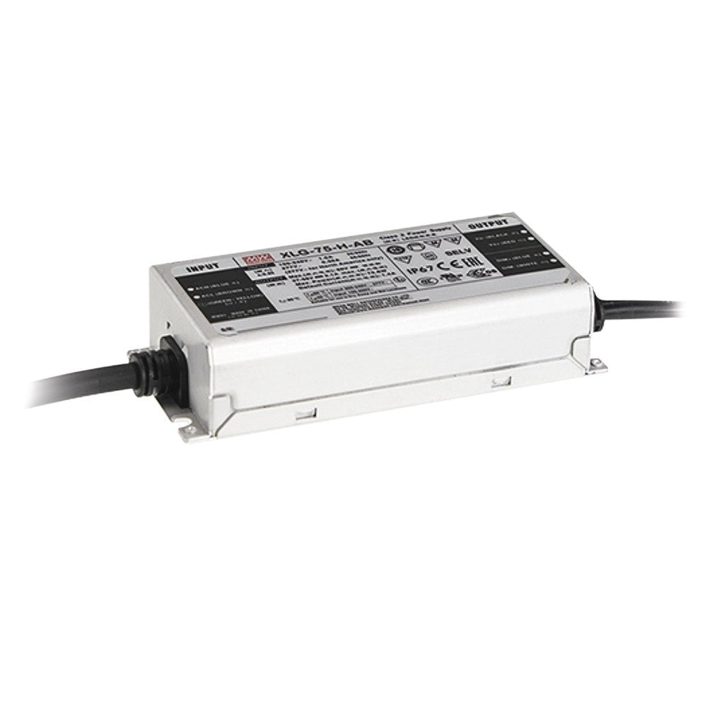 DRIVER MW XLG OUTPUT 24V 4A 100W INPUT AC100-305V DC142-431V IP67 14X6,3X3,2CM