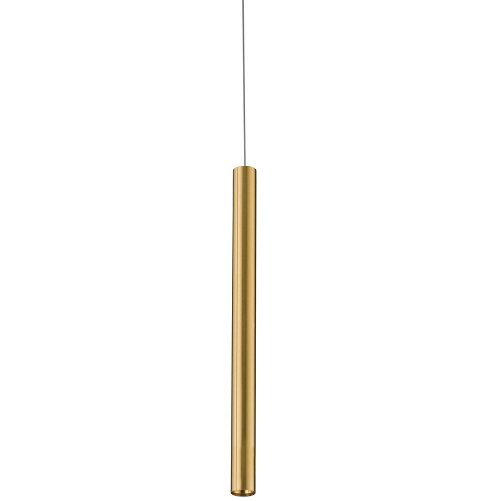 SOSPENSIONE LED BINARIO OBOE ORO 3,5W 240LM 4000K 2,5X150CM