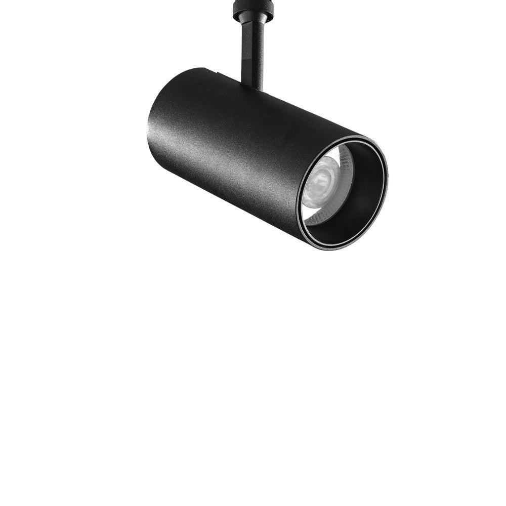 SPOT LED SHIFT NERO IN METALLO 28W 3000K Ø85xH234MM