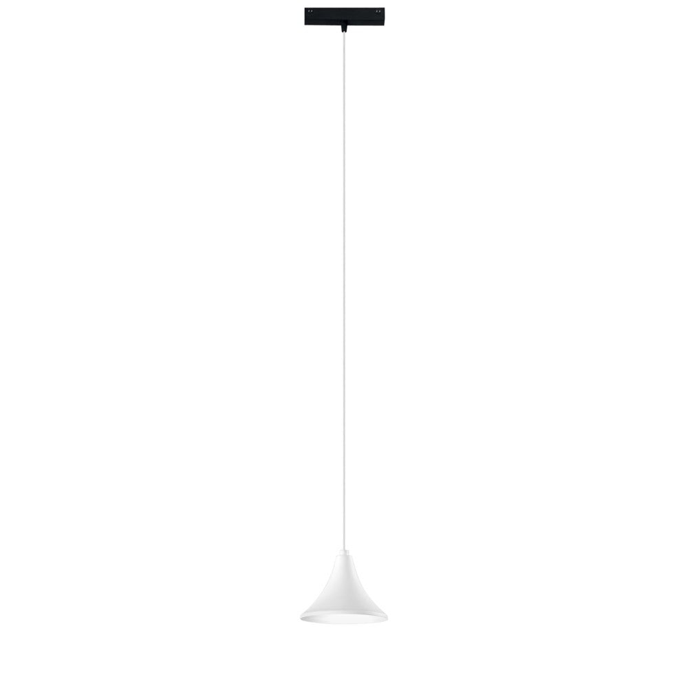 SOSPENSIONE DAVINCI CYMBAL BIANCO LED 48V 8W 780LM 3000K 11X16,1X15CM