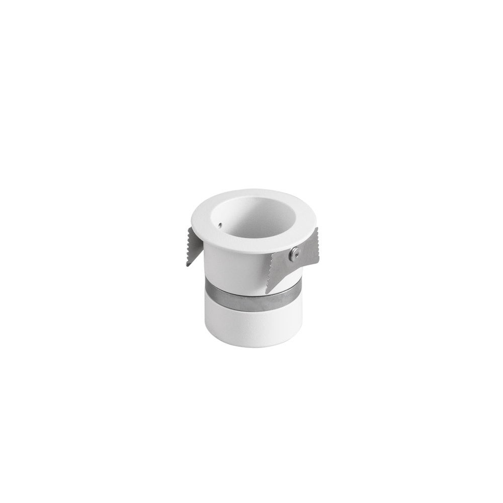 GHIERA ELETTRIFICATA SHIFT BIANCA IN METALLO Ø47xH46MM