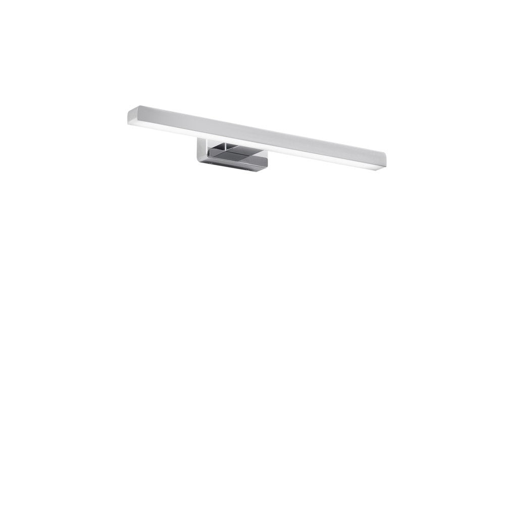 PLAFONIERA LED LANCER CROMO IN METALLO 10WDOB 400MM