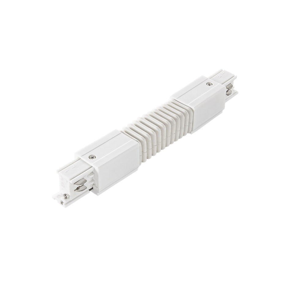 CONNESSIONE FLESSIBILE LINEARE PER BINARIO TRIFASE RAIL BIANCO 3,78X3,44X4,2CM